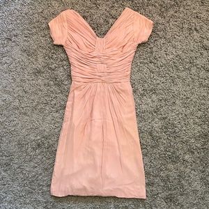 Vintage Pink Wiggle Cocktail Dress